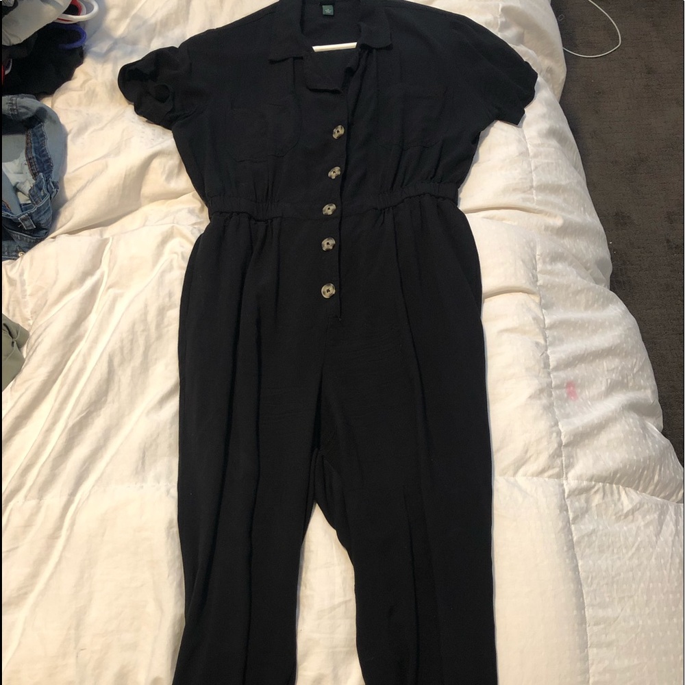 Black jumpsuit